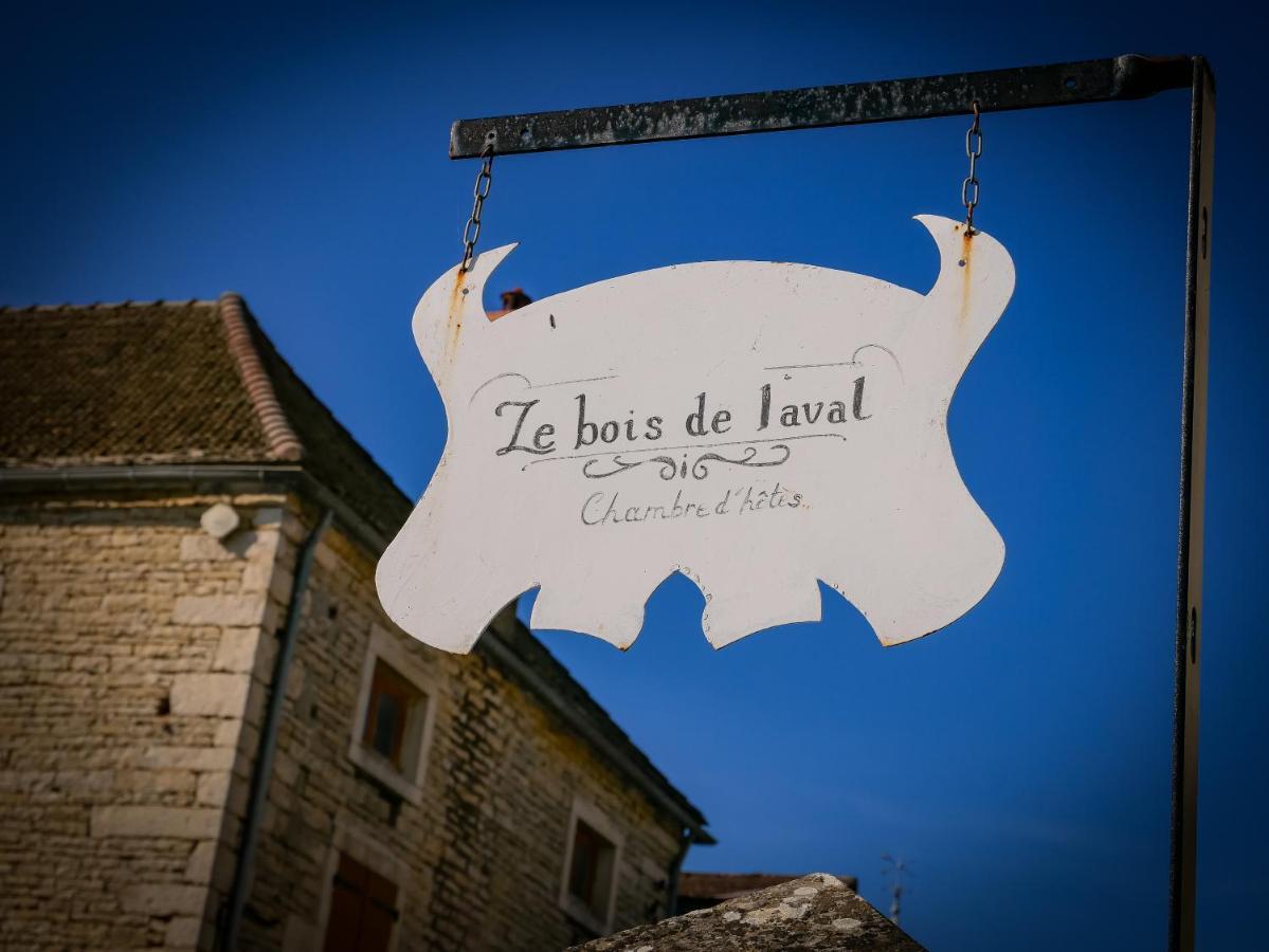 Le Bois De Laval Bed and Breakfast Marey-les-Fussey Exteriör bild